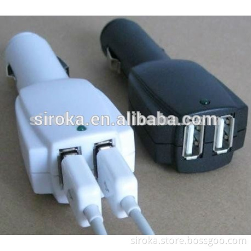 wholesale electronic cigarette adapter with DC 12V - 24V dual USB